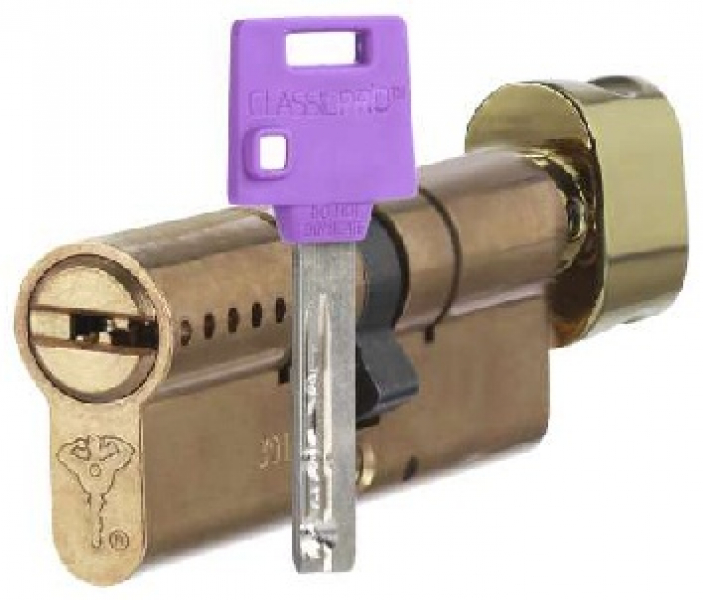 Цилиндр Mul-T-Lock Classic Pro корпус матовый никель 27*27-Т