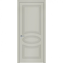 Крашеные межкомнатные двери Classic Loft 07 RAL 5007