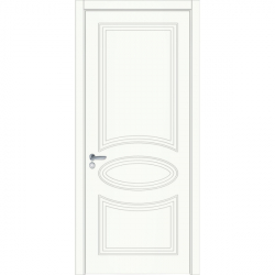 Крашеные межкомнатные двери Classic Loft 07 RAL 5007
