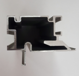 Профиль алюминиевый для коробок скрытого монтажа в размере 63*45 мм