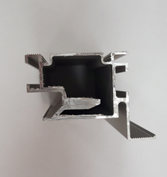 Алюминиевый профиль для коробок скрытого монтажа размером 63,5*45 мм